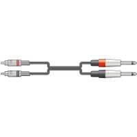 Chord 2x RCA to 2x Jack Plug 1.5m