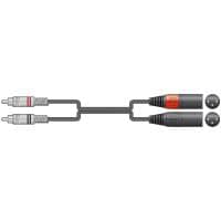 Chord Classic Audio Lead 2 x RCA Plugs - 2 x XLR Male - 0.75m