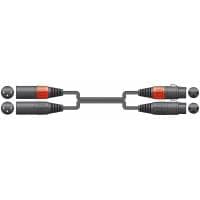 Chord Classic Audio Leads – 2 x XLR-Male-to-Female – 3M