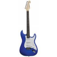 Chord Stratocaster Style Electric Guitar Metallic Blue