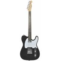 Chord Telecaster Style Electric Guitar Black