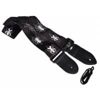 Chord White Spider Design Guitar Strap