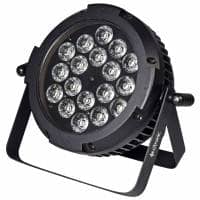 Citronic HIPAR-180 - 180W Weatherproof RGBWA Slim PAR Can with UV