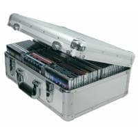Citronic Portable CD Flight Case for up to 80 CDs