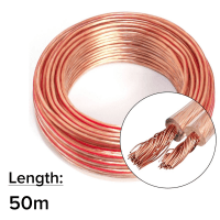 AudioKraft Clarion Series Premium Speaker Cable 50m
