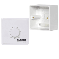Clever Acoustics 20W Volume Control with Back Box 