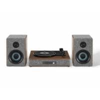 Crosley Aria Shelf System Bluetooth Turntable with Speakers