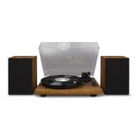 Crosley C62 Bluetooth Turntable with Stereo Speakers - Walnut