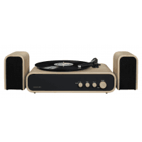Crosley Gig Bluetooth Turntable with Stereo Speakers - Natural