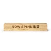 Crosley 'Now Spinning' Vinyl Record Stand - Natural