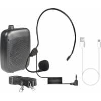 E-Audio 10W Portable Waistband Voice Amplifier with Wired Headset Microphone