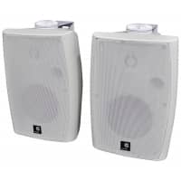 E-Audio 60W Active Bluetooth Wall Speakers (White)