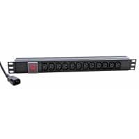 Eagle 12-Way IEC (C13) Horizontal Socket 19"" PDU to C14 Plug