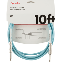 Fender 3M (10') Original Series Instrument Cable - Daphne Blue