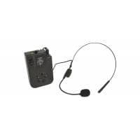 QTX Headset Microphone for Busker, Quest & PAL Portable PA Units - 174.1Mhz