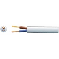 Adastra Heavy Duty Double Insulated White 100V Line Speaker Cable - 100m