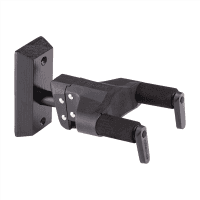 Hercules Stands HERCULES Auto-Swivel Yoke Instrument Hanger + Black Woodblock Mount