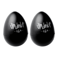 Jim Dunlop Egg Shaker JD-9103T-BK - 2 Pack