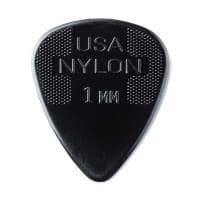 Jim Dunlop Nylon Standard 1.0mm Guitar Plectrums - 12 Pack