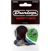 Jim Dunlop Shred Varity Guitar Picks - 12 Picks