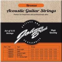 Johnny Brook Bronze Acoustic Guitar Strings, Extra Light - Set of 6