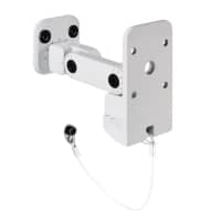 LD Systems Single Wall Mounting Speaker Bracket - White (SATWMB10W)
