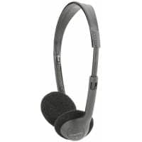 AV Link Lightweight Stereo Headphones with 1.2m Lead