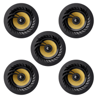 Lithe Audio 5.0 Home Cinema 6.5" Ceiling Speaker Package - 5 x 01556