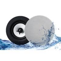 Lithe Audio 6.5" 2-Way Passive IP44 Waterproof Ceiling Speakers (Pair)