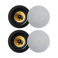 Lithe Audio Bluetooth Wireless Ceiling Speakers x 4 (2x Masters & 2x Slaves)