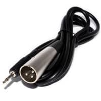 AudioKraft Male XLR to 3.5mm Jack Cable - 2M