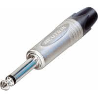 Neutrik NP2X 6.35 mm Mono Metal Jack Plug