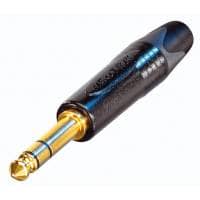 Neutrik NP3X-B Stereo 6.35 mm Stereo Jack Plug Black