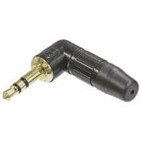 Neutrik NTP3RC-B Right Angled 3.5mm Metal Stereo Jack Plug