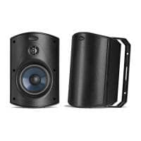 Polk Audio Atrium 5 All Weather Outdoor Loudspeakers Pair - Black