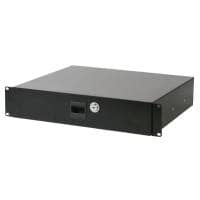 Pulse 19" 2U Lockable Rack Drawer PA Case - RD2