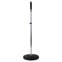 Pulse Round Base Microphone Stand, Chrome Finish - PLS00056