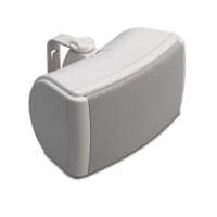 Q Install QI45EW Weatherproof On-Wall Outdoor Speaker, White (Single)