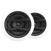 Q Install QI65CW 6.5" High-Performance Waterproof Ceiling Speakers (Pair) 