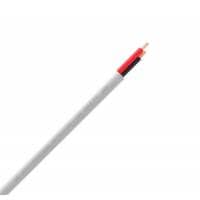 QED QX16/2 - 2 Core Flame Retardent PVC Speaker Cable - White (100m)