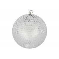 QTX Glass Mirror Ball, 20cm/8" Diametre
