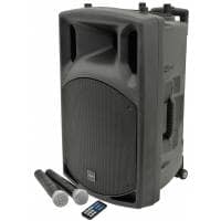 QTX QX15PA - 15" Portable PA With USB/FM & Bluetooth