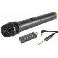 QTX U-MIC - Wireless Handheld Microphone with USB Receiver (863.2MHz)