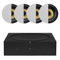 Sonos Amp & 4 x Lithe Audio 6.5" Ceiling Speakers