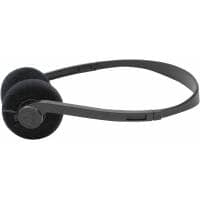 Soundlab Lightweight Stereo Headphones (Black)