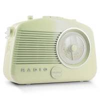 Steepletone Brighton BT 60s Retro Portable MW/LW/FM Radio with Bluetooth - Beige