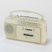 Steepletone SCR209 - Retro MW/FM Radio Cassette Player and Recorder - Cream
