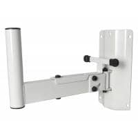Ultimax WMA 560WH Heavy-Duty Wall-Mount Speaker Bracket, Single (White)