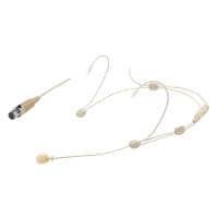 W Audio Adjustable Headset Microphone - 3 Pole Mini XLR (for AKG Systems)