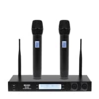 W Audio RM 30T Twin Handheld Wireless Mic System (863.1Mhz/864.8Mhz)